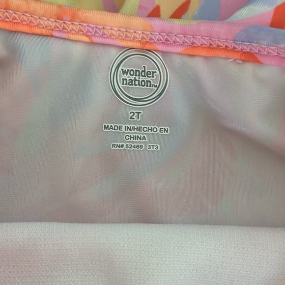 3 Bathing Suits Ruffle Butts and Wonder Nation 12-18 month and 2T BUNDLE - Picture 15 of 16